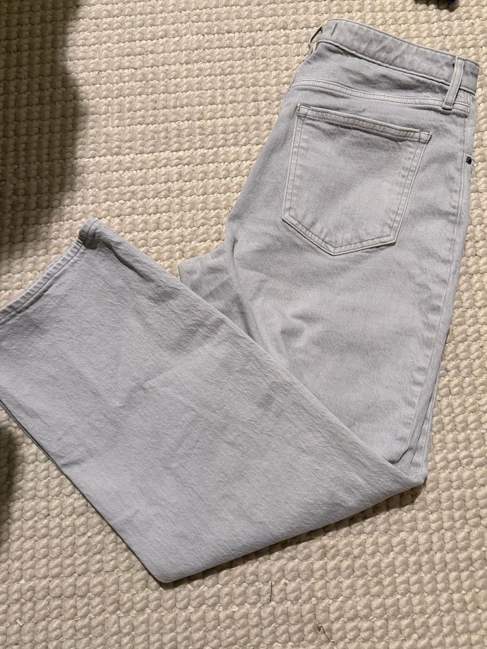 Abercrombie & Fitch Light Gray Straight Men’s Jeans